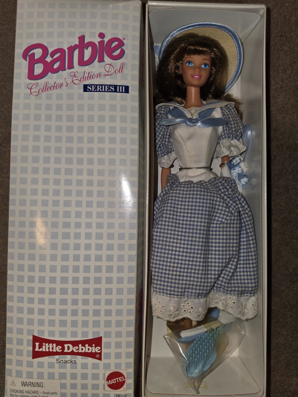 NIB 1997 Little Debbie Barbie Doll Series III Mattel #16352 Vintage